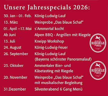Unsere Jahresspecials 2026